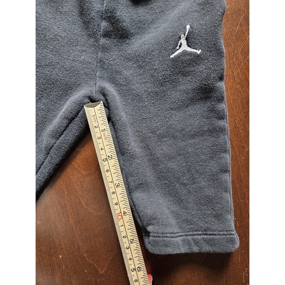 Nike Jordan Baby Fleece Sweatpants 3-6M Black Joggers Jumpman Logo Unisex - Picture 6 of 7